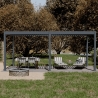 Pergola bioclimatica Ombréa motorizzata 3x6M in alluminio