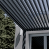 Pergola bioclimatica Ombréa motorizzata 4x4M in alluminio