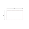 Lavello Cucina Da Appoggio In Acciaio Inox 79x50 Cm 1 Vasca Sinistro