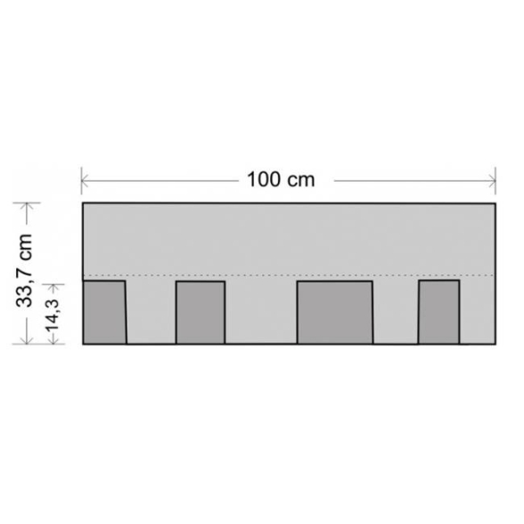 Tegola bituminosa Tegola canadese Master 2 mq 22550100011040 cotto antico