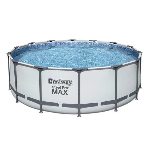 Piscina da giardino rotonda 427x122 cm Bestway Steel Pro Max 5612X