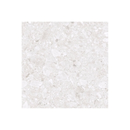 Piastrelle Da Pavimento 60x60 Effetto Graniglia Ceppo Bianco Opaco