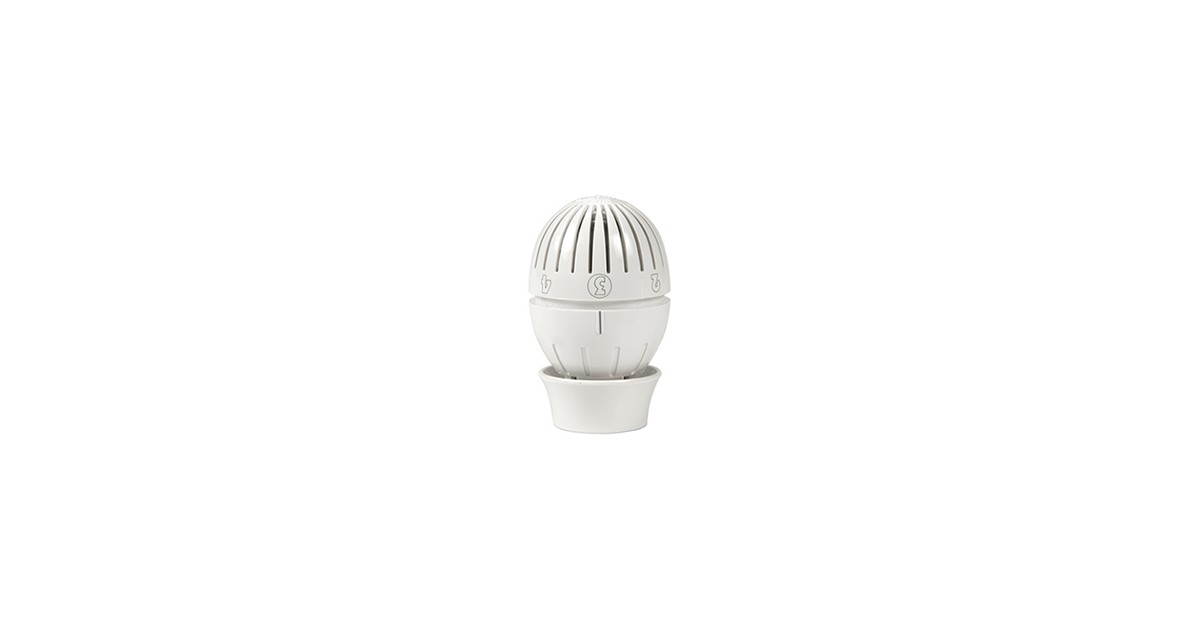 Testa termostatica per radiatore design color cromato NT | Leroy Merlin