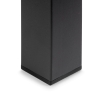 Gambe quadrate da tavolo 50x50 mm in acciaio verniciato nero