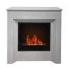 Camino a bioetanolo da terra BELLINI effetto cemento Grigio 96x35x96h