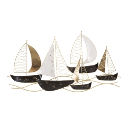 Pannello decorativo in ferro 115x5x63 cm Regata New