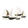 Pannello decorativo in ferro 115x5x63 cm Regata New