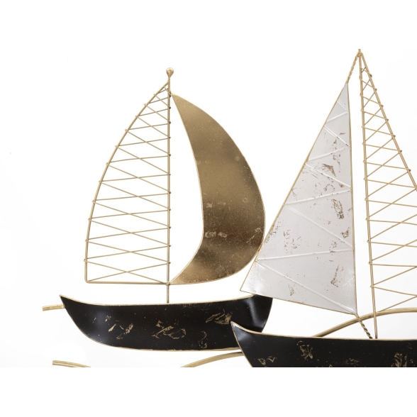 Pannello decorativo in ferro 115x5x63 cm Regata New