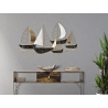 Pannello decorativo in ferro 115x5x63 cm Regata New