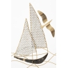 Pannello decorativo in ferro 50x3,5x50 cm Vela New