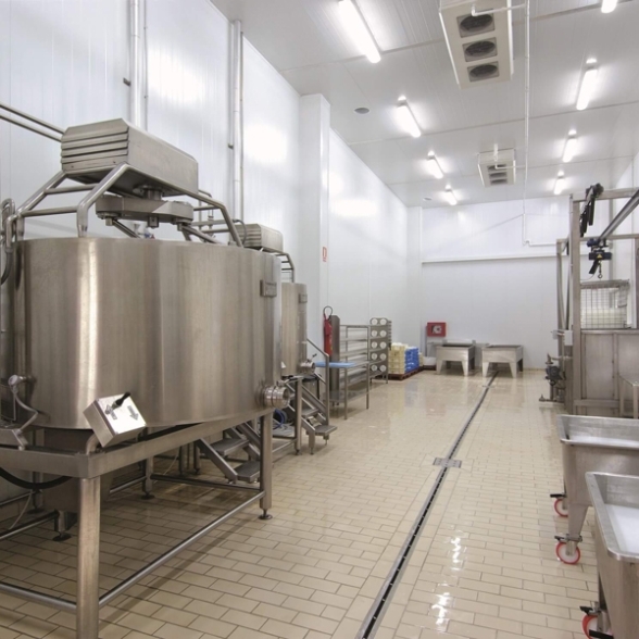 Pavimento industriale In Klinker 12x25 Antiscivolo Antibatterico 18 mm