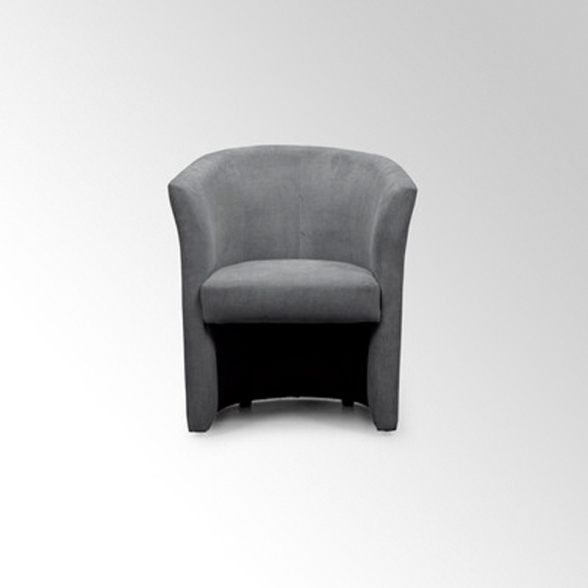 Poltrona Belize Cenere – Struttura Legno, Tessuto Resistente