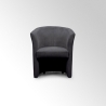 Poltrona Belize Grigio – Comfort e Design in Tessuto