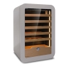 Cantinetta Vinarius 40 ventilata grigia 5 mensole legno