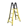Scala Telescopica DL 81/08 4+4 Gradini Acciaio Verniciato Easy Skopika