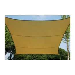 Tenda vela poliestere 5x5 m beige
