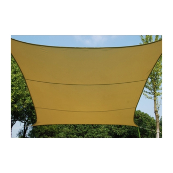 Tenda vela poliestere 5x5 m beige