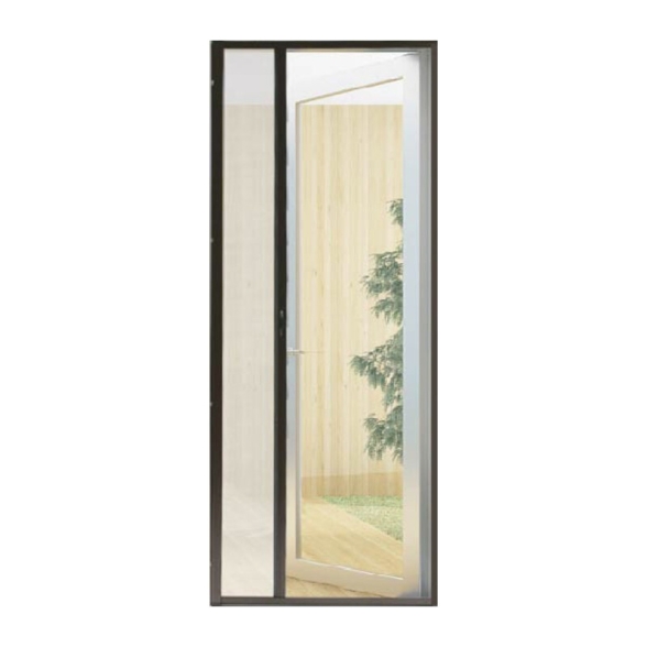 Zanzariera Kit Porta 140x240 Bianco | A Rullo con Freno