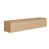 Mobile TV Sospeso 150 cm 2 Ante A Ribalta Rovere Lindberg Lume