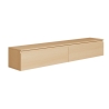 Mobile TV Sospeso 175 cm 2 Ante A Ribalta Rovere Lindberg Lume