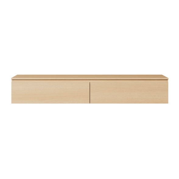 Mobile TV Sospeso 175 cm 2 Ante A Ribalta Rovere Lindberg Lume
