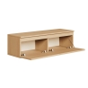 Mobile TV Sospeso 100 cm 2 Ante A Ribalta Rovere Lindberg Lume
