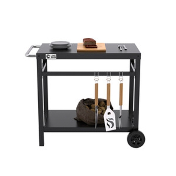 Carrello Accessorio Per Barbecue Portavivande Porta Attrezzi Hot Wheels
