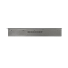 Camino elettrico da parete a incasso frontale CHICAGO130 L127 x P14 x H45 cm