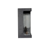 Camino elettrico da parete ad incasso 3 Lati BOSTON130 L127 x P20 x H44 cm