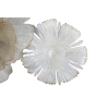 Pannello Decorativo A Fiori Flowery 116,5x8x58 Cm In Ferro Multicolore