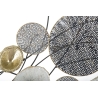 Pannello Decorativo Astratto Grid 135X7,5X69 Cm In Ferro Multicolore