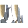 Pannello Decorativo Gold Mirror Glam 118X2,5X60 Cm In Ferro Con Specchi