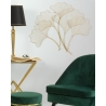 Pannello Decorativo In Ferro A Fiori Glam Leaf 79x5x68 Cm Oro