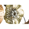 Pannello Decorativo In Ferro Leaf Multicolore 117x7x74