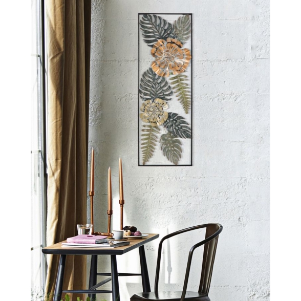 Pannello Decorativo In Ferro TOO Multicolore 30,5x3,75x88,5 Cm Ver.A