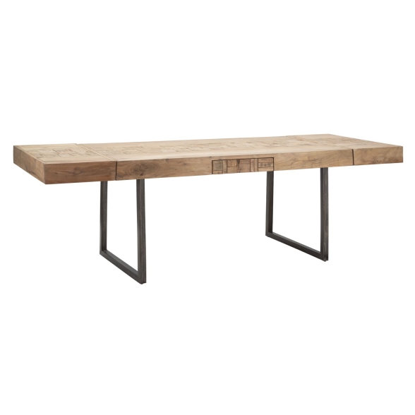 Tavolo Da Pranzo Allungabile Industrial 160-240x90x77H Mumbai