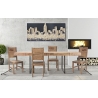Tavolo Da Pranzo Allungabile Industrial 160-240x90x77H Mumbai