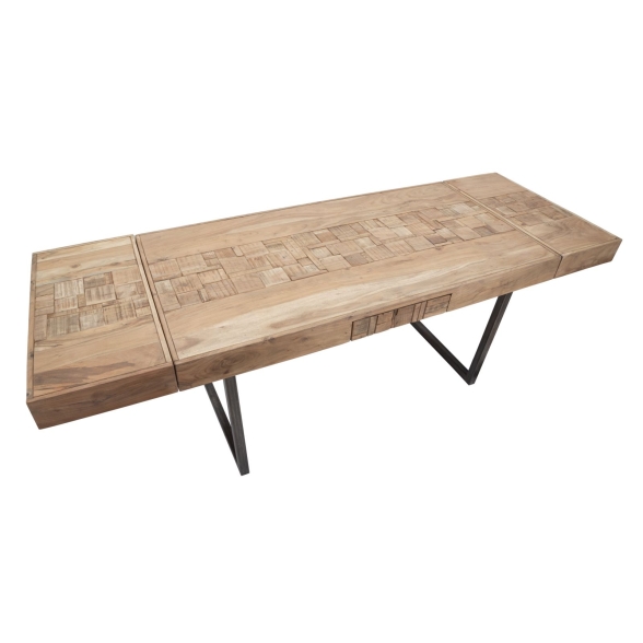 Tavolo Da Pranzo Allungabile Industrial 160-240x90x77H Mumbai