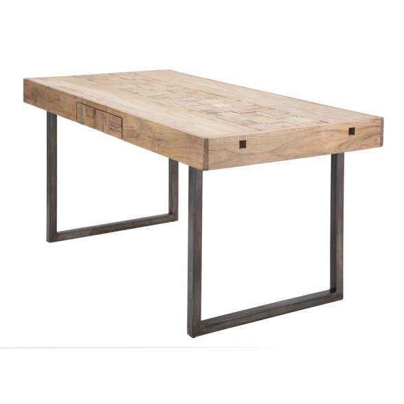 Tavolo Da Pranzo Allungabile Industrial 160-240x90x77H Mumbai