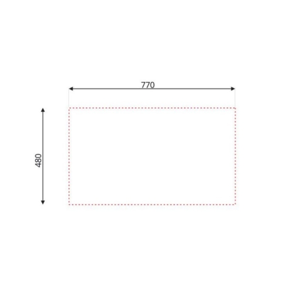 Lavello Cucina Da Appoggio In Acciaio Inox 79x50 Cm 1 Vasca Sinistro