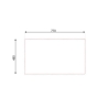 Lavello Cucina Da Appoggio In Acciaio Inox 79x50 Cm 1 Vasca Sinistro