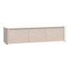 Mobile TV Da Terra 3 Ante 170x40x40 Design Moderno Lehman Sabbia