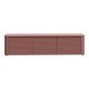 Mobile TV Da Terra 3 Ante 170x40x40 Design Moderno Lehman Terracotta