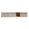 Mobile TV Sospeso 3 Ante 215x40x40 Con Vano A Giorno Lehman Sabbia