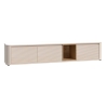Mobile TV Sospeso 3 Ante 215x40x40 Con Vano A Giorno Lehman Sabbia