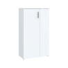 Scarpiera 6 Ripiani 2 Ante 70x34x120h 18 Paia Nube Bianco Opaco