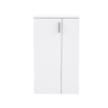 Scarpiera 6 Ripiani 2 Ante 70x34x120h 18 Paia Nube Bianco Opaco
