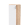Scarpiera 6 Ripiani 2 Ante 70x34x120h 18 Paia Nube Bianco Rovere Sonoma