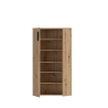 Scarpiera 6 Ripiani 2 Ante 70x34x120h 18 Paia Nube Rovere Artisan