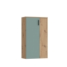 Scarpiera 6 Ripiani 2 Ante 70x34x120h 18 Paia Nube Verde Salvia Rovere Artisan